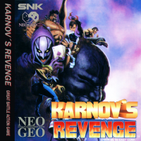 Karnov's Revenge Neo Geo CD US box art
